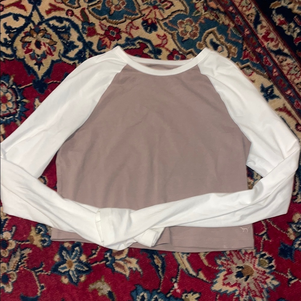 Women's Two-Tone Long Sleeve Top